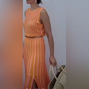 HOUSE OF HARLOW SKIRT SET